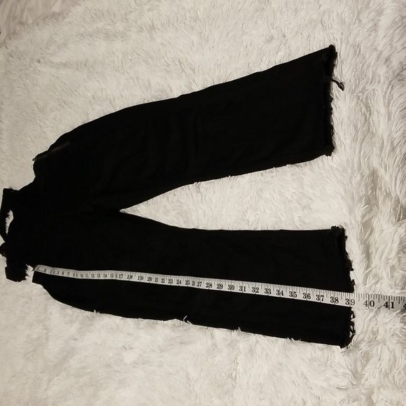 Madewell Cali Demi-Boot Overalls in Black Frost Size Small - Picture 6 of 16